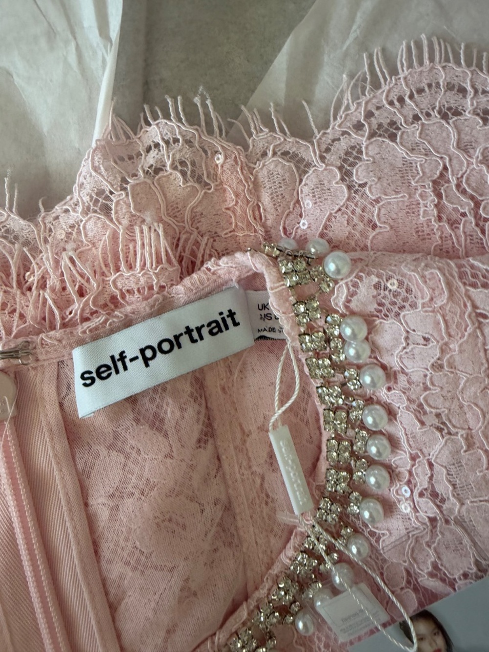 Self portrait pink dress - Picture 9 of 12